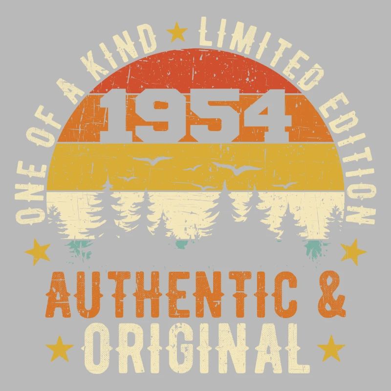 Original 1954 Birthday Gift 1954 Authentic