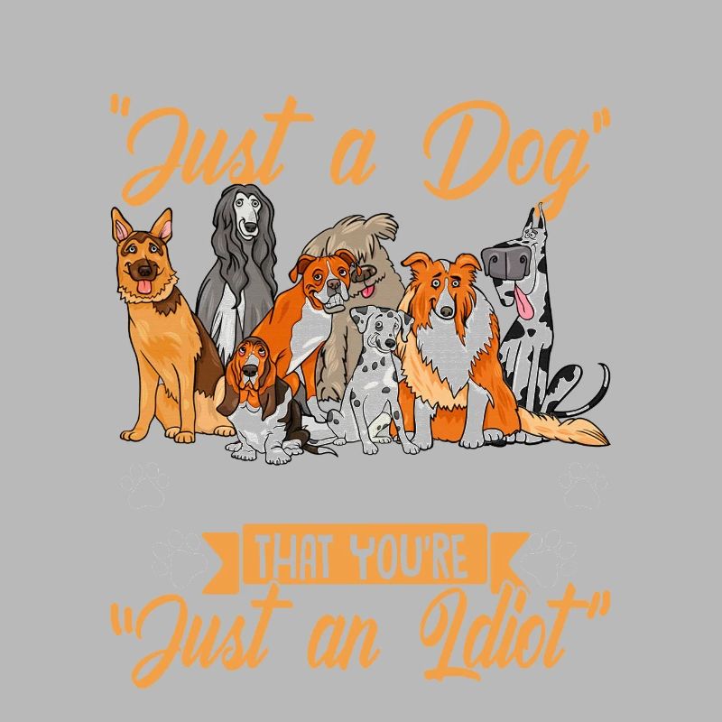 Conception de chien avec un beau motif de chien