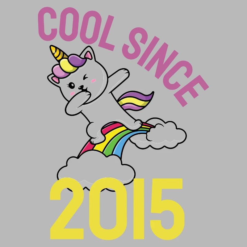 Cool depuis 2015 Dabbing chat 7ème anniversaire