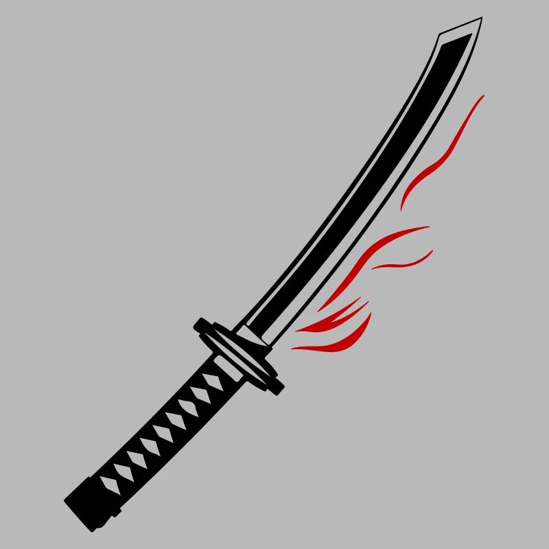 Icône d’épée de samouraï
