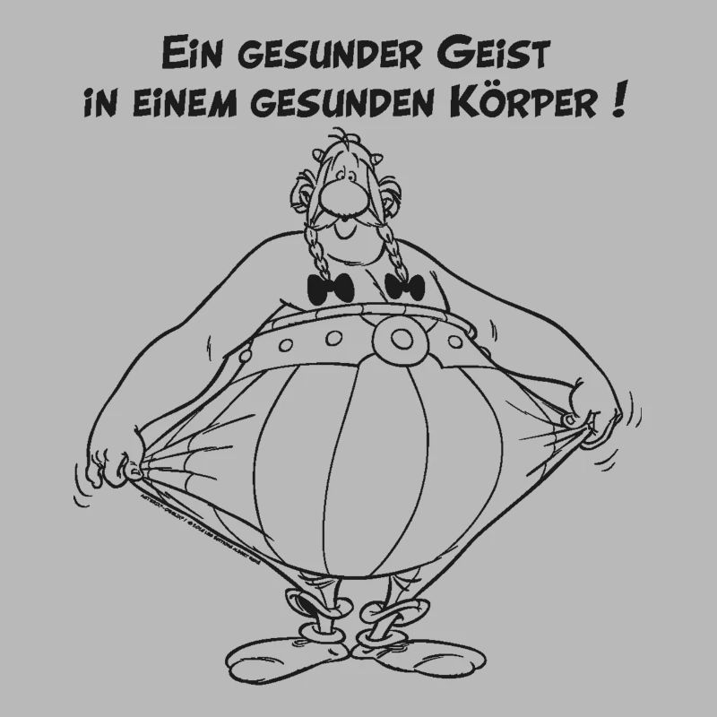 Obelix Ein gesunder Geist B W