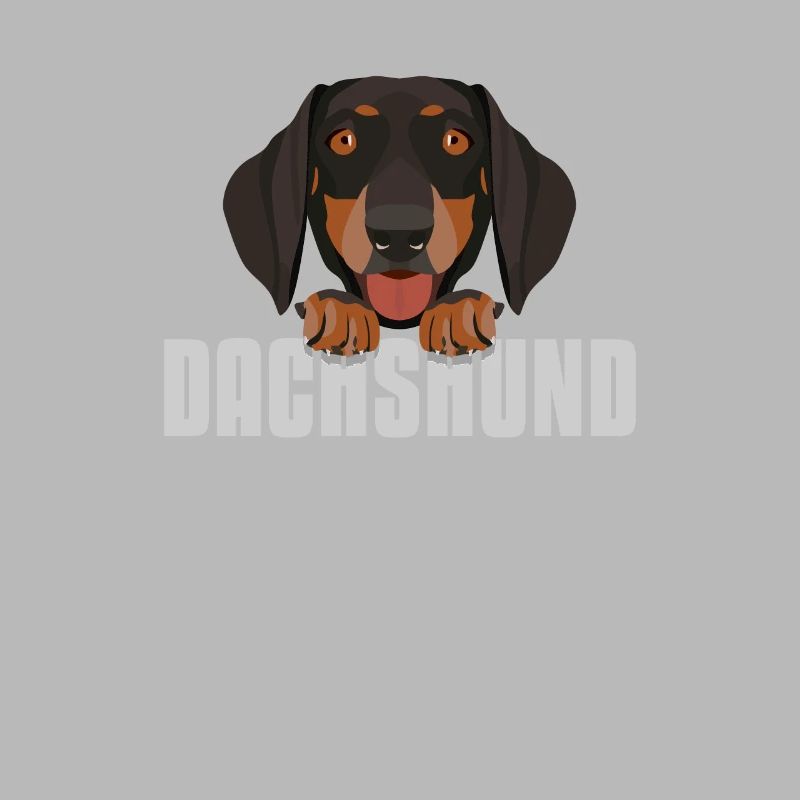 Teckel souriant