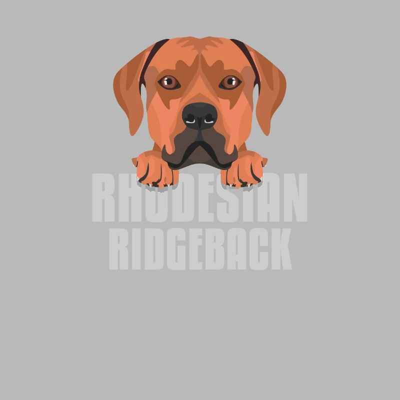 Rhodesian Ridgeback souriant