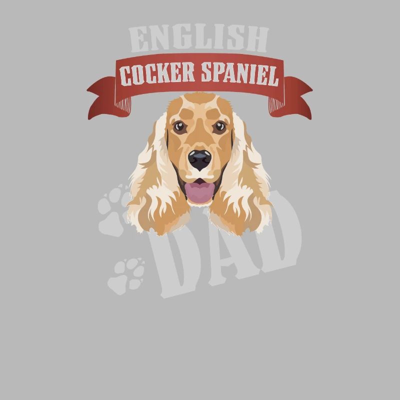 English Cocker Spaniel Dad, Hundepapa
