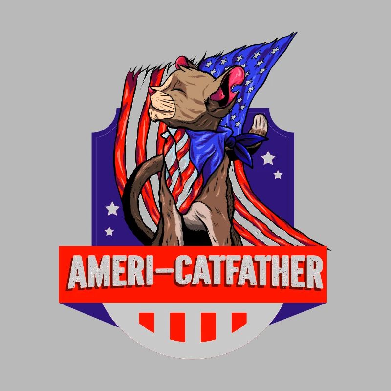 Ameri-catfather 4. Juli Unabhängigkeitstag