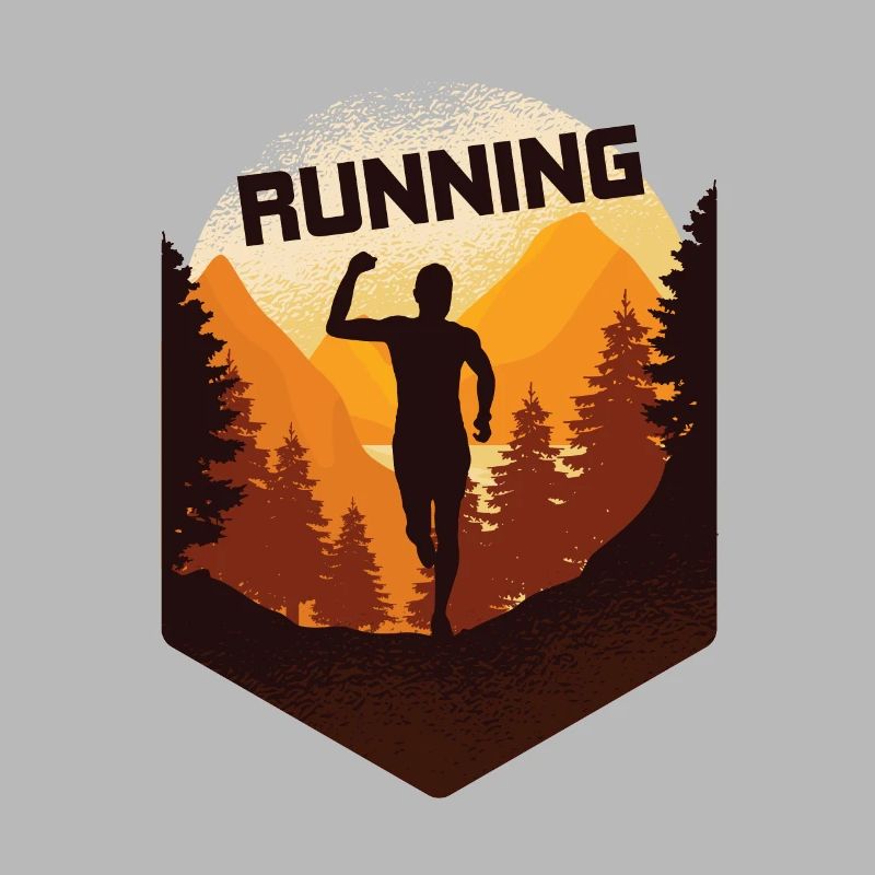Marathon, Trailrunning Läufer