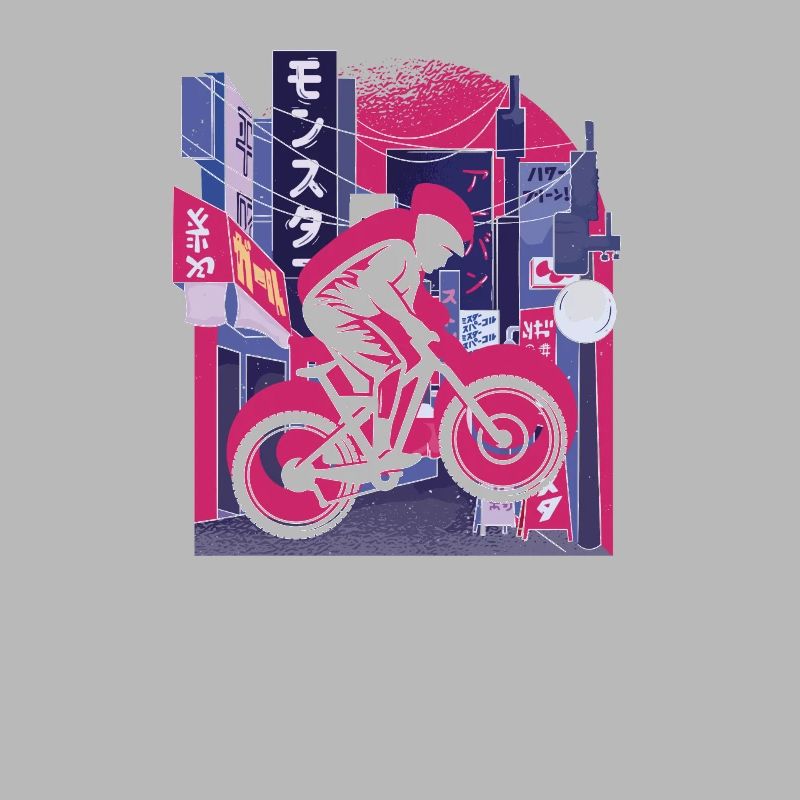 Vaporwave Synthwave Skyline Downhill