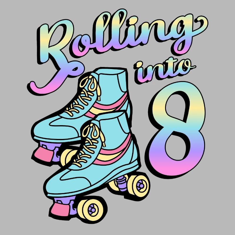 Rolling Into 8 Roller Skaters Skates 8th Anniversary