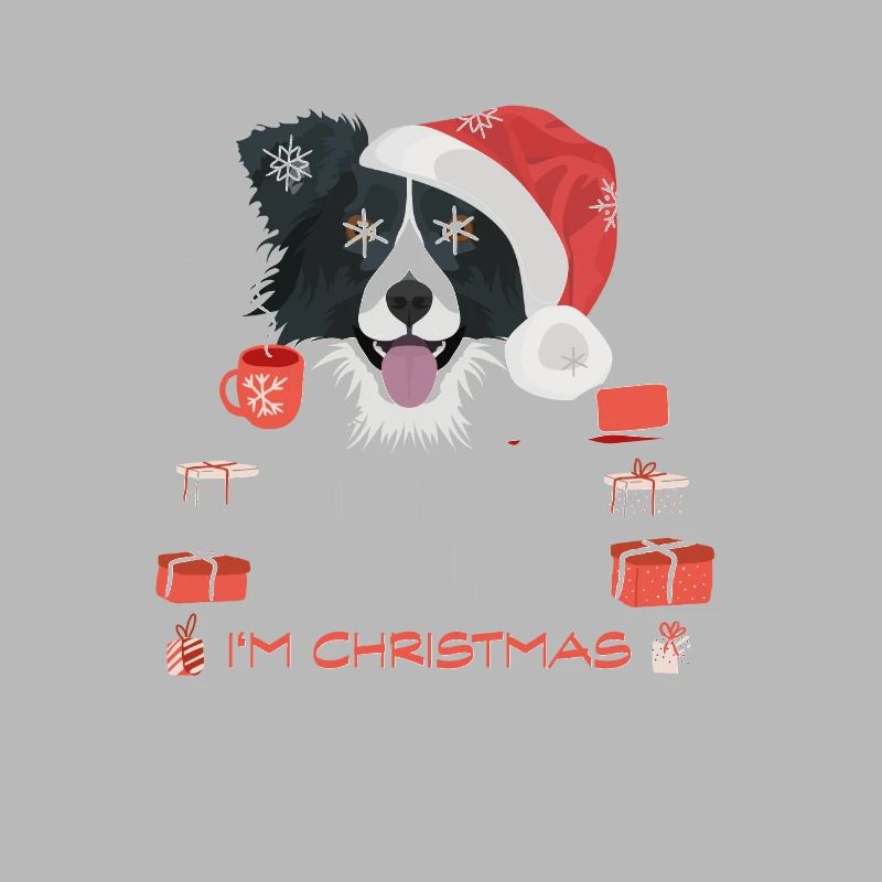 Marché de Noël Border Collie