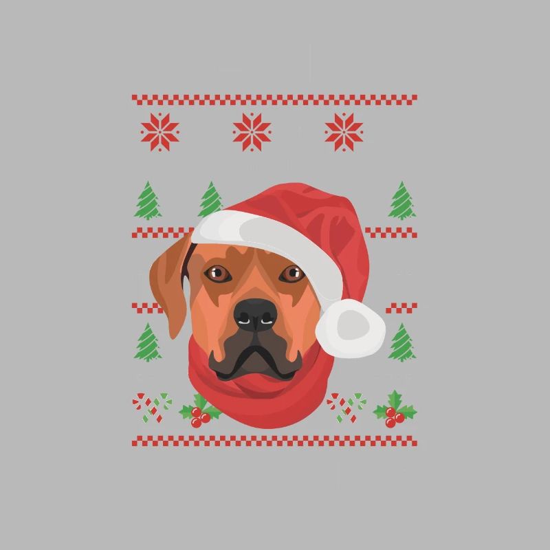 Rhodesian Ridgeback Joyeux Noël