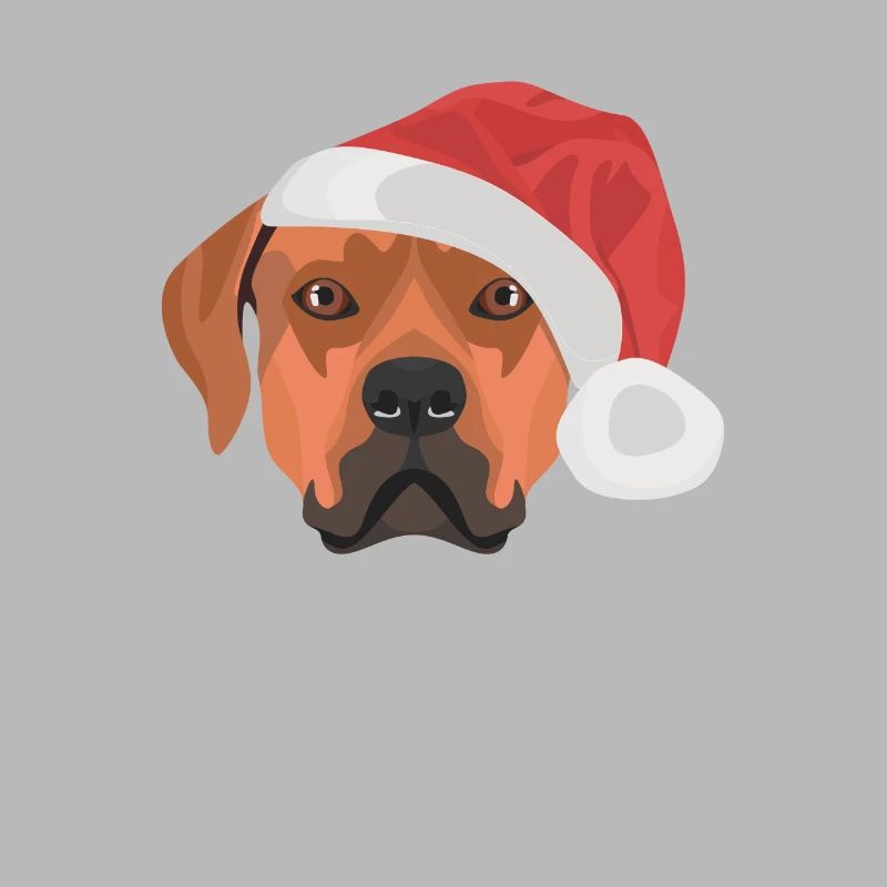 Rhodesian Ridgeback Joyeux Noël