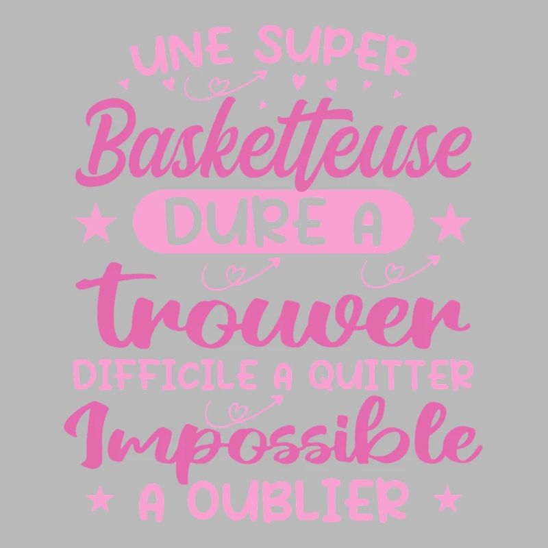Une Super Basketteuse - Cadeau basketteuse