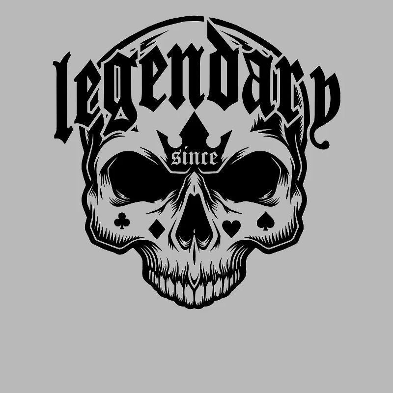 Legendary since 1995 - Skull | Colors can be changed