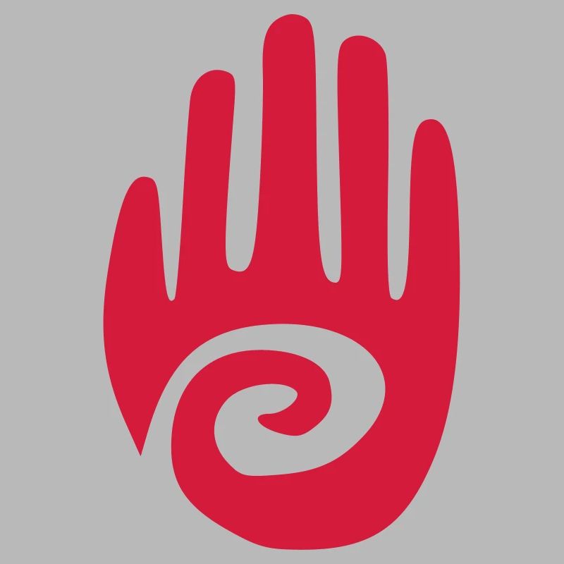 petroglyph hand vector
