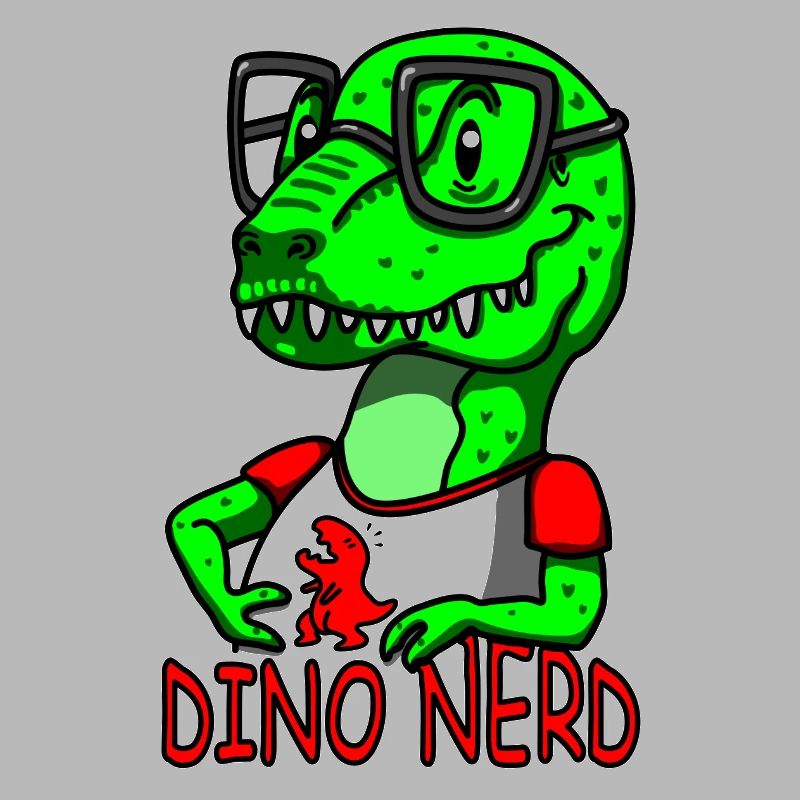 Dino Nerd Dinosaurier T-rex