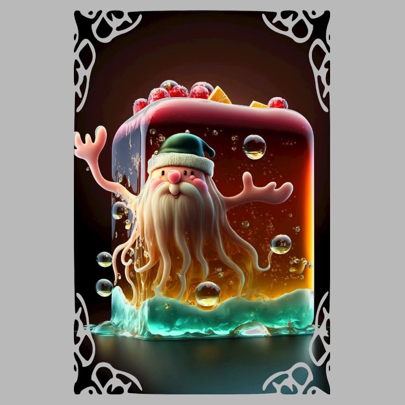 Gelee-Weihnachtsmann