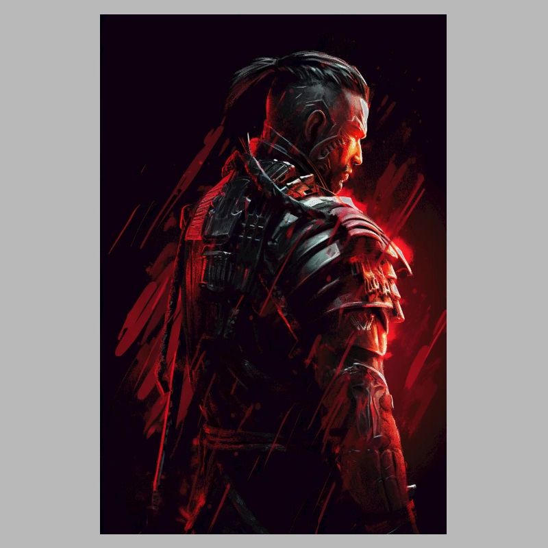 Neon Cyber Warrior #9