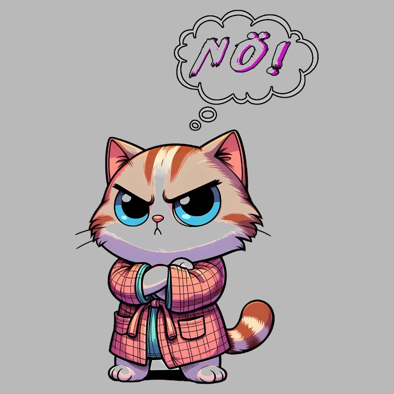 Non, le chat refuse de dire non