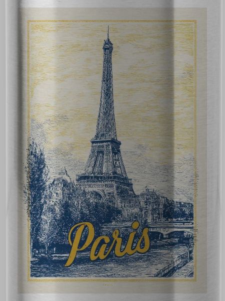 Pariser Eiffel-Bauplan