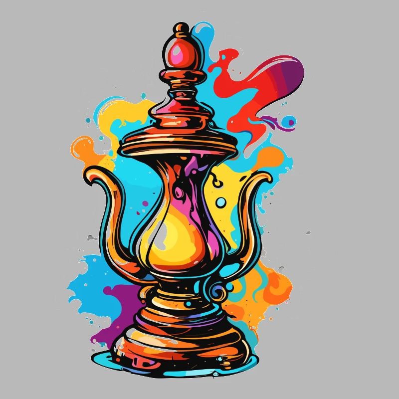 Magic Lamp / Wishes /Orient / Miracle / Genius