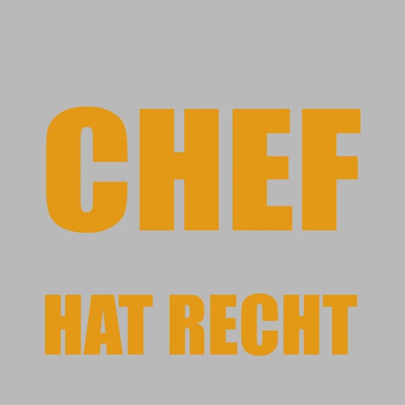 Ich bin der Chef - einer von uns hat Recht