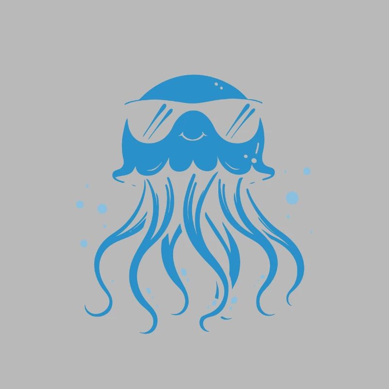 Jelly Jammin Jellyfish with Tentacles, Sea Creatures