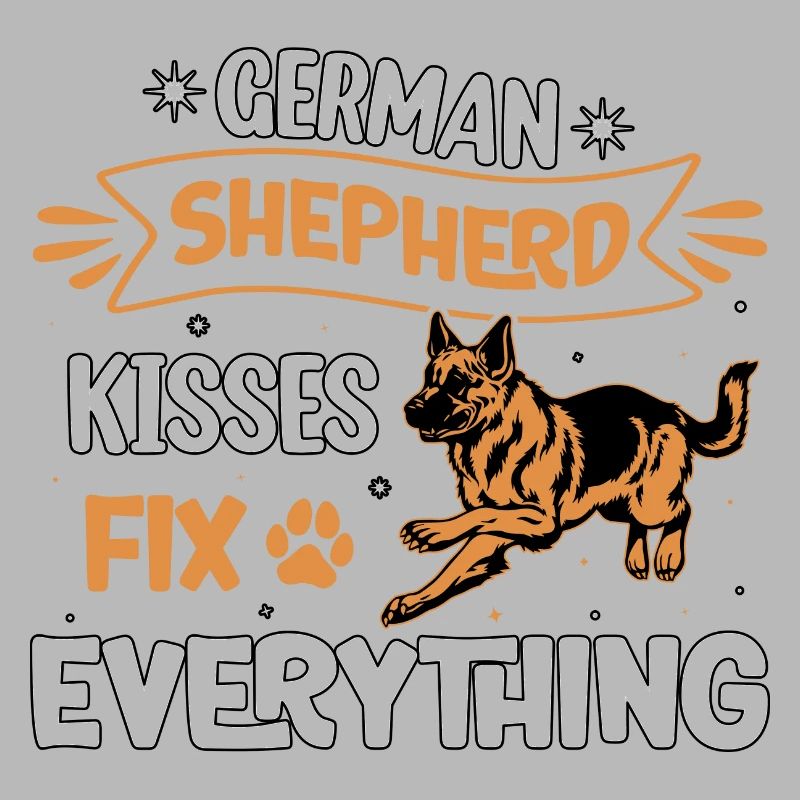 German Shepherd Kisses fix everything
