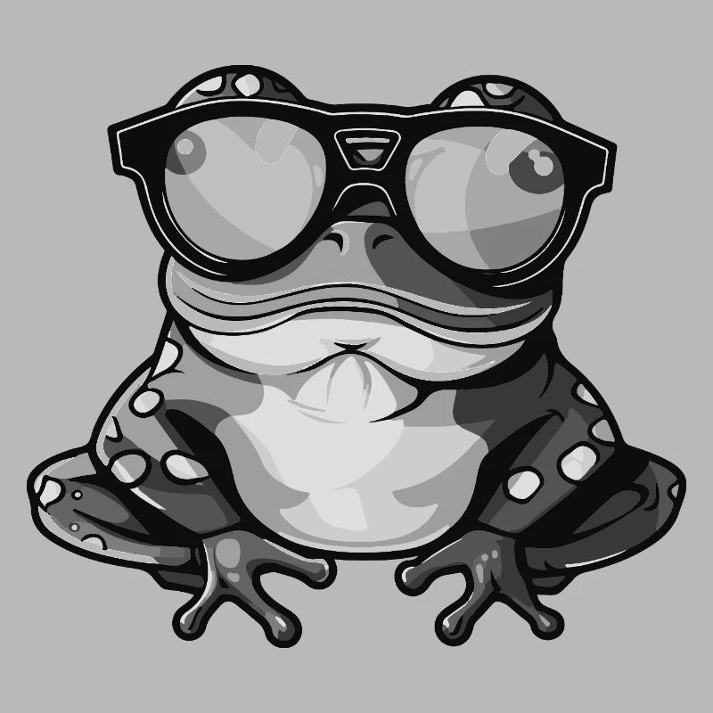 Frog Funny Cool