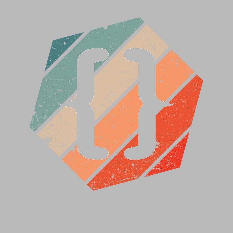 Vintage Web Developer CSS JavaScript und HTML 5