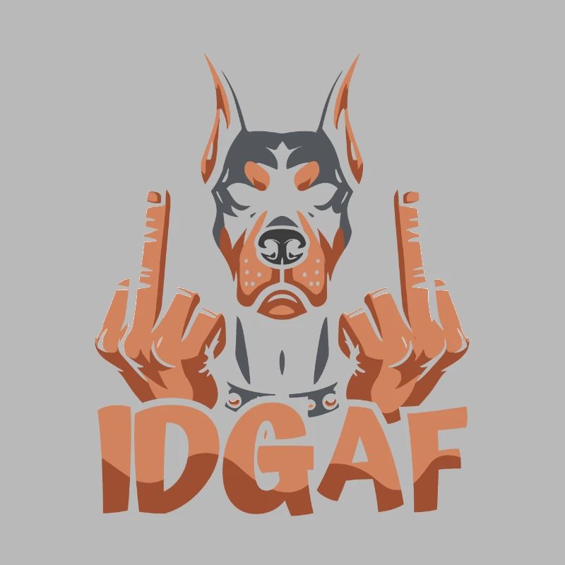 Doberman Idgaf