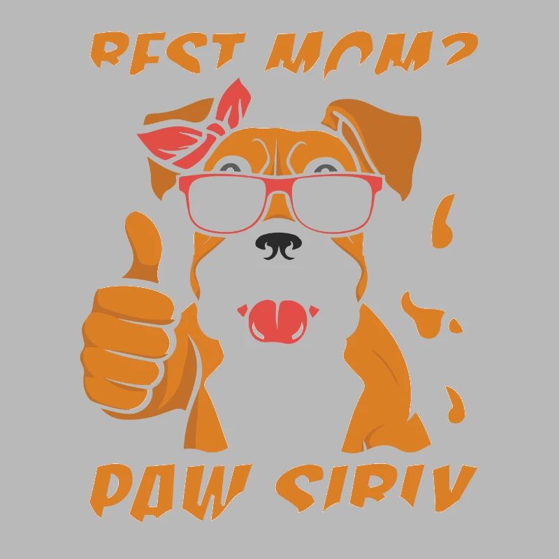 Boxer Hund Deutscher Boxer Mutter