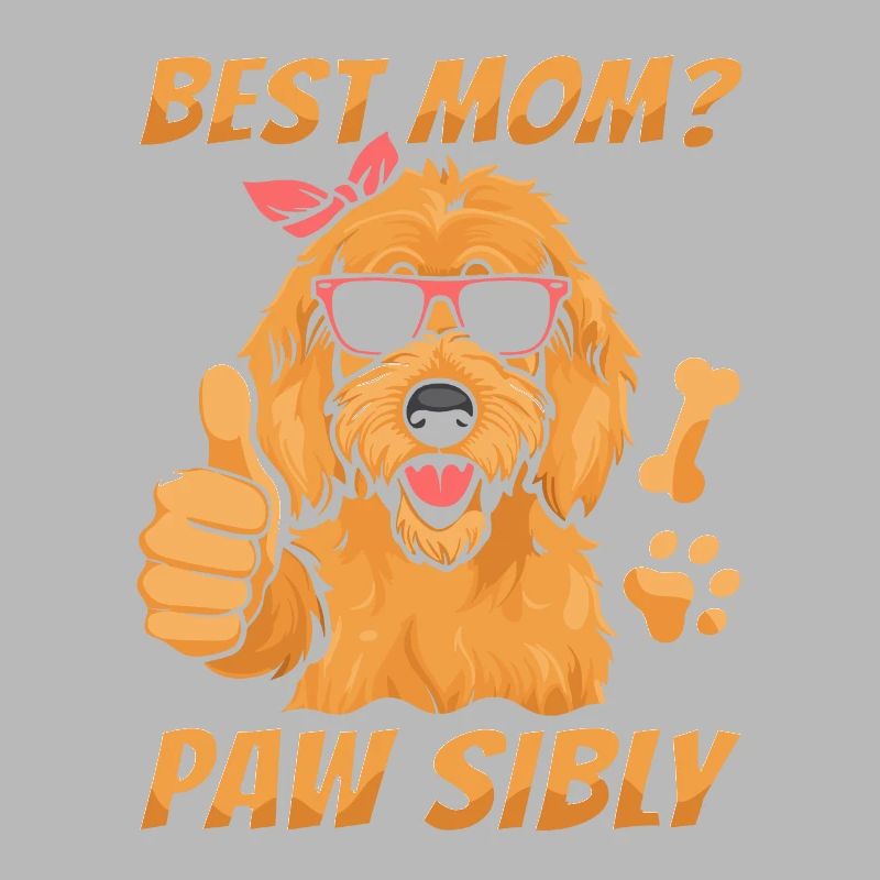 Golden Doodle Mutter Meilleure Maman Pawsibly