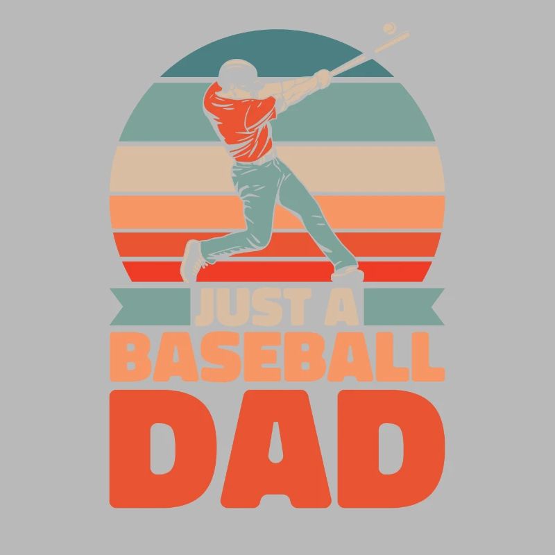 Baseball Vater Juste un papa de baseball