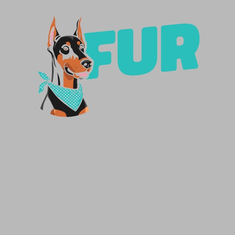 Doberman Dog Dad For Daddy