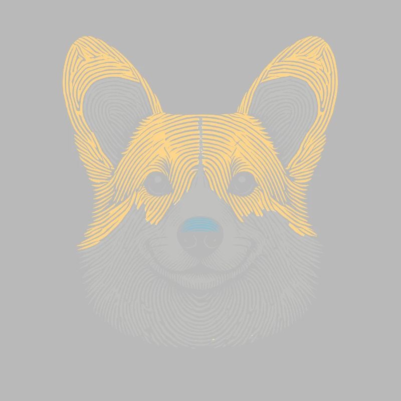Empreinte digitale corgi