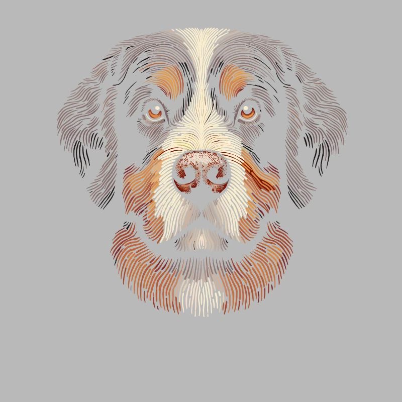 Empreinte digitale de bouvier bernois