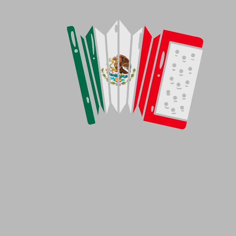 Accordéon Mexique Drapeau