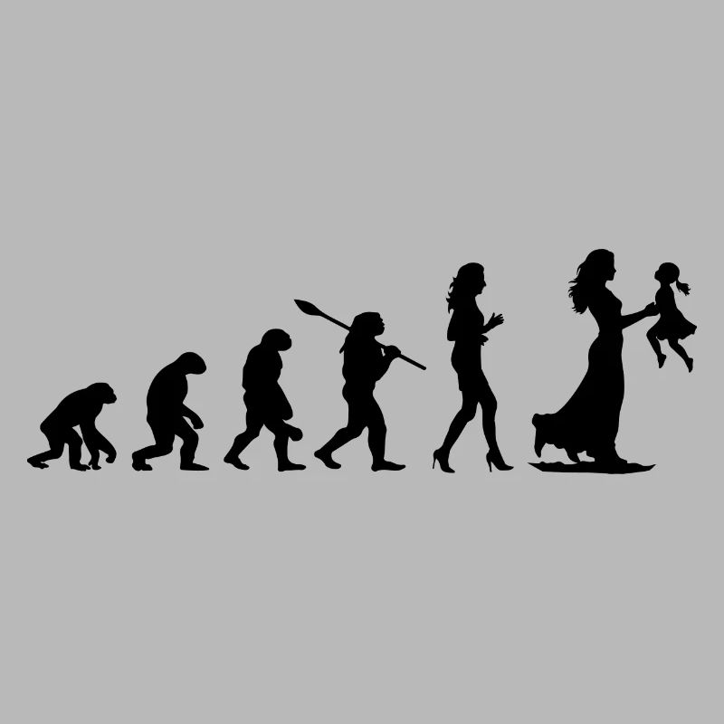 Mama Mother Evolution - Cadeau Future Maman