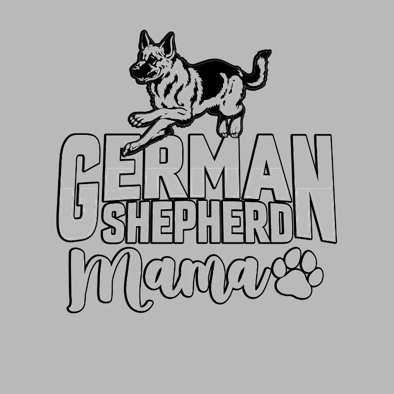 German Shepherd Mama