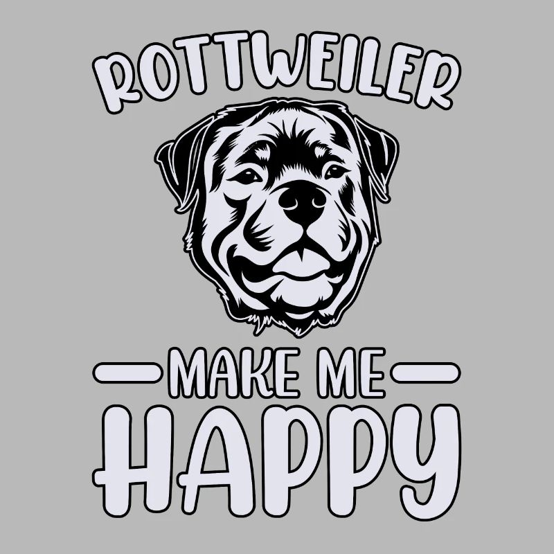 Rottweiler me rend heureux