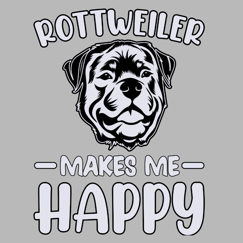 Rottweiler me rend heureux