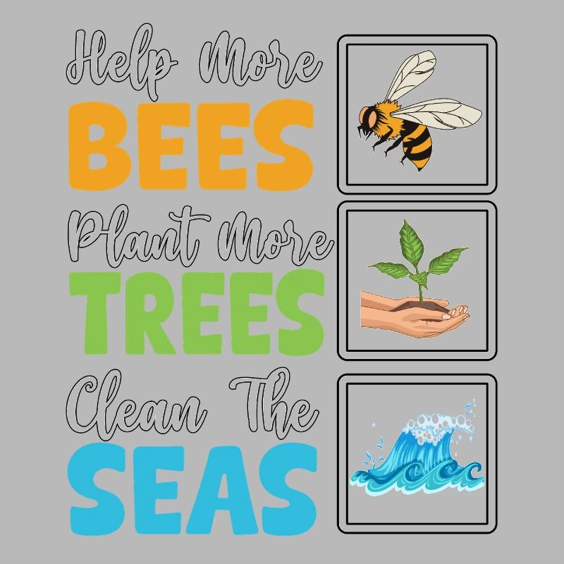 Aidez plus d’abeilles à planter plus d’arbres pour nettoyer les mers