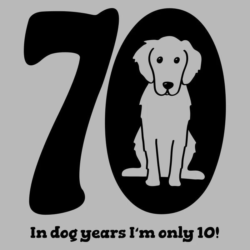 70. Geburtstag mit Hund