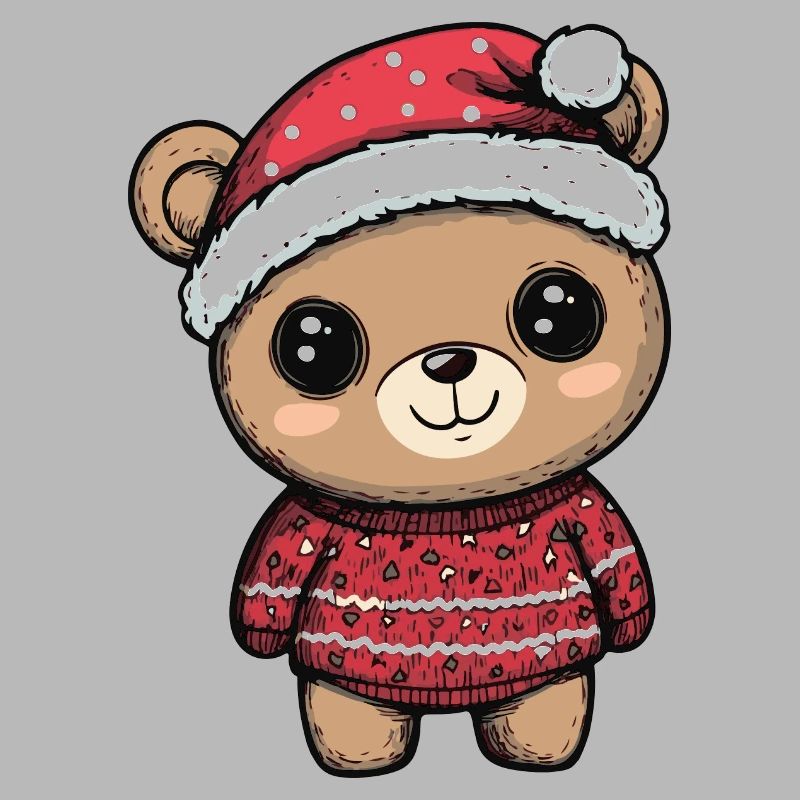 Bande dessinée de Noël ours