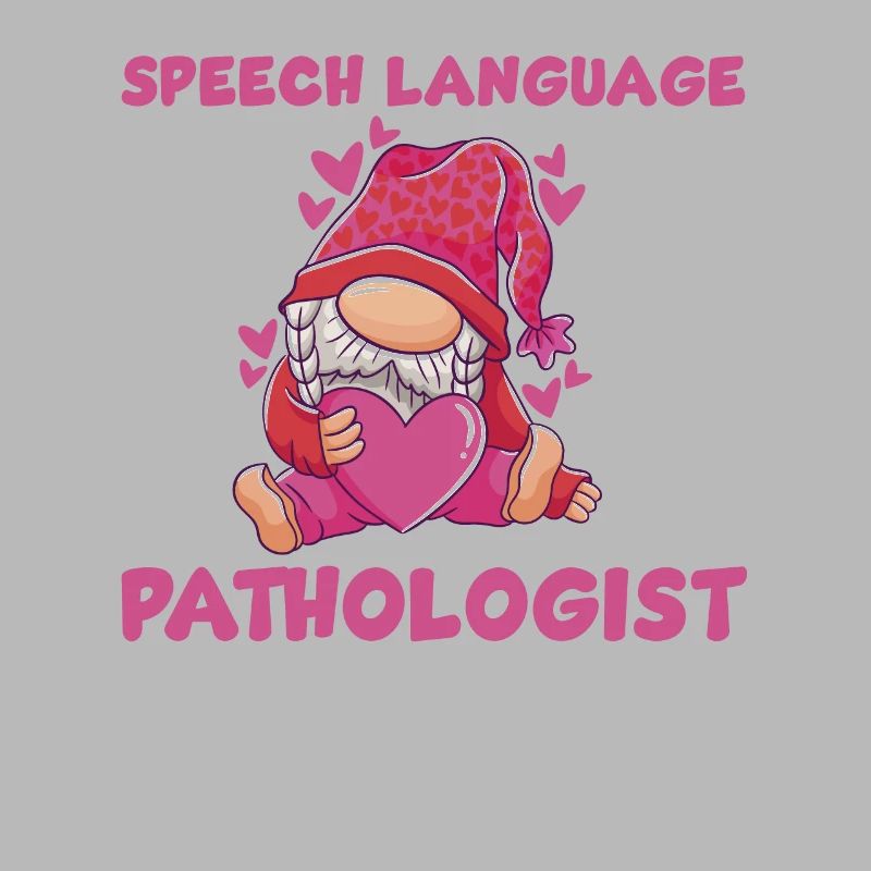 Cute speech pathologist gnome