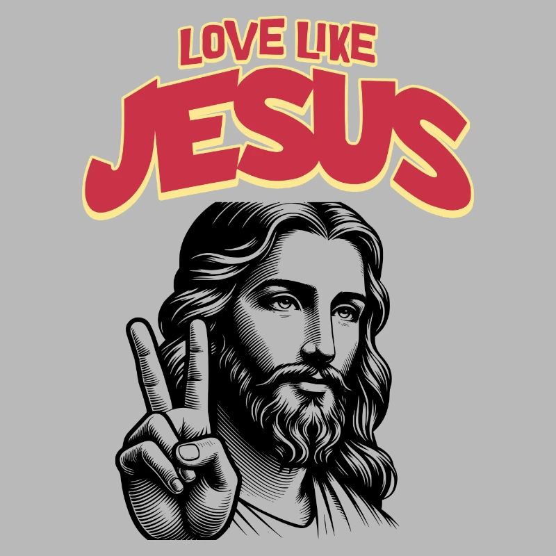 Aimer comme Jésus Visage classique de Jésus