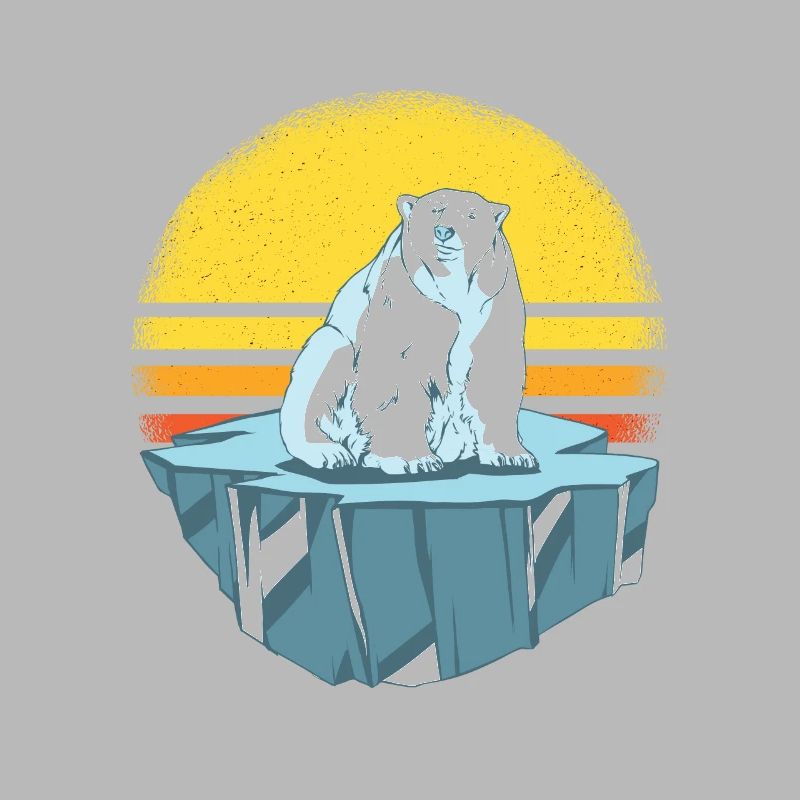 Eisbär auf Eisberg Eisbären Geschenkidee