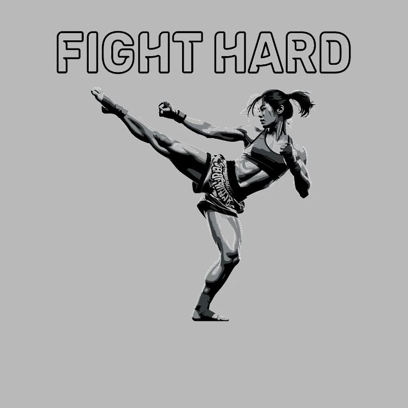 Muay Thai Mädchen
