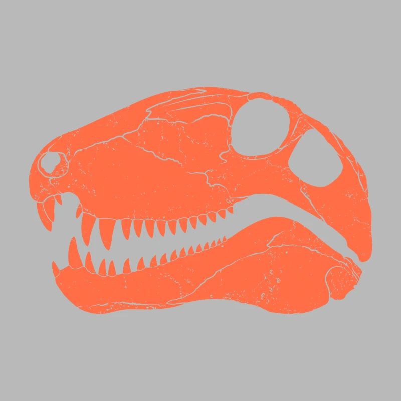 Dimetrodon Fossilschädel