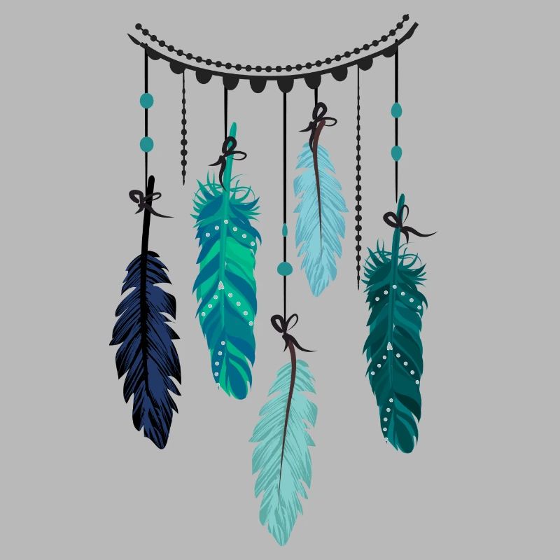 Boho Federn